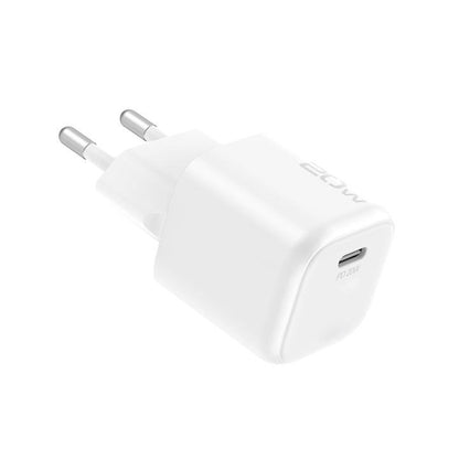 20W Gyorstöltő Hálózati Adapter (USB-C) – Fehér