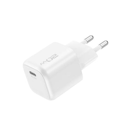 20W Gyorstöltő Hálózati Adapter (USB-C) – Fehér