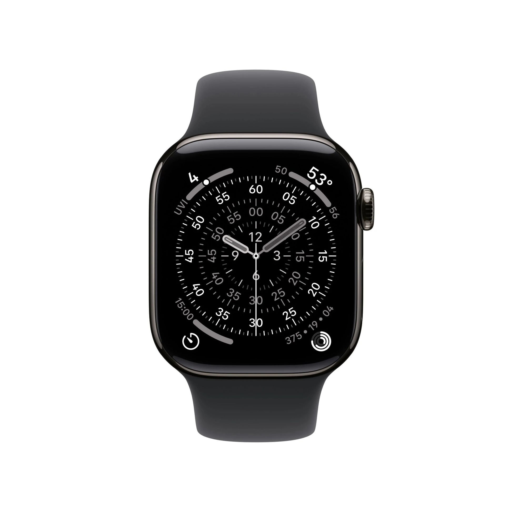 Apple Watch Series 11 - Titanium - GPS + Cellular Slate Titanium - Mobile Shark