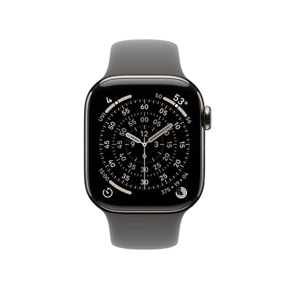 Apple Watch Series 11 - Titanium - GPS + Cellular Natural titanium - Mobile Shark