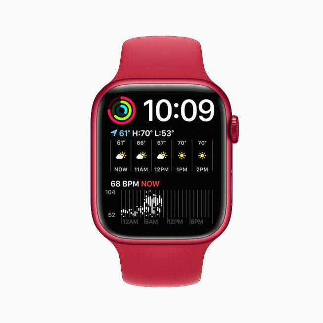 Apple Watch Series 7 - GPS - Aluminium Red - Mobile Shark