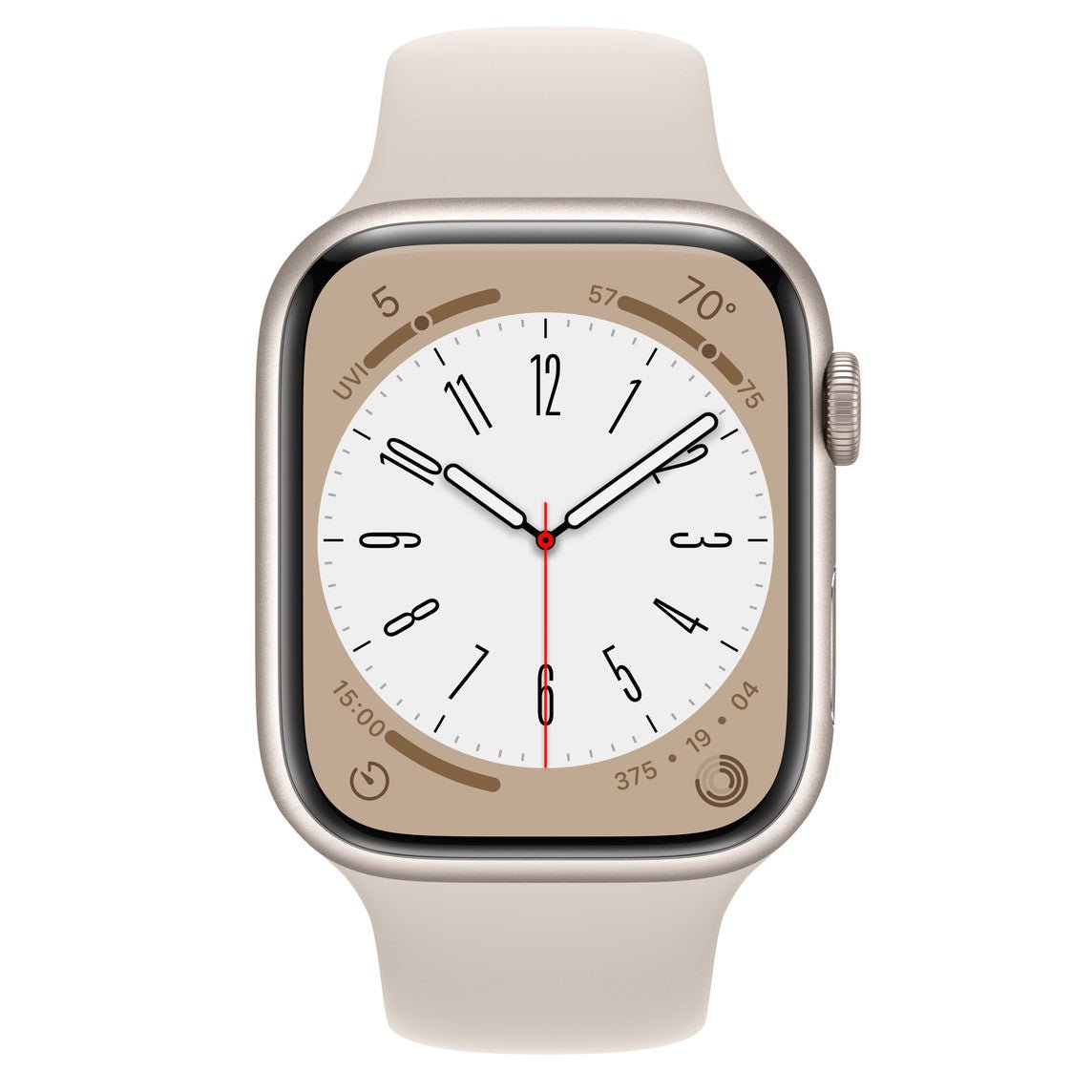 Apple Watch Series 8 - GPS - Aluminium Starlight - Mobile Shark