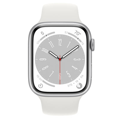 Apple Watch Series 8 - GPS + Cellular - Aluminium Silver / 45mm / Kiváló