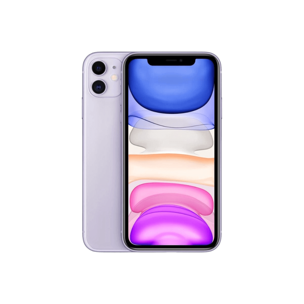 Újszerű iPhone 11 okostelefon lila színben
