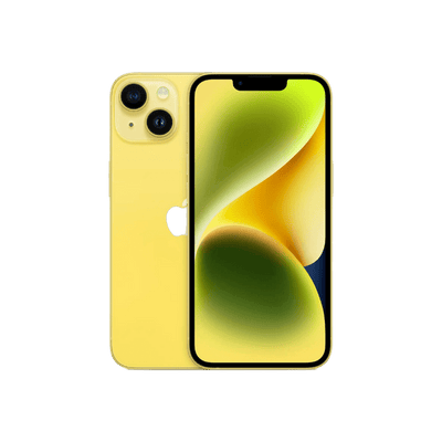 iPhone 14 Yellow / 128GB / Kiváló