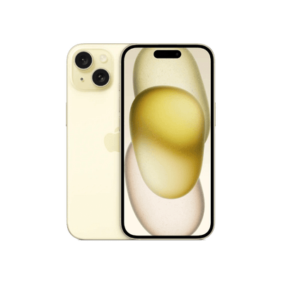 iPhone 15 Yellow / 128GB / Nagyon jó