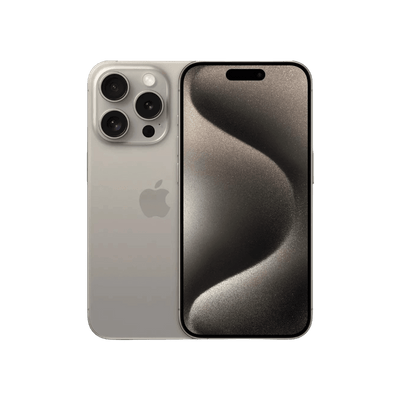 iPhone 15 Pro E-sim Natural titanium / 1TB / Kiváló
