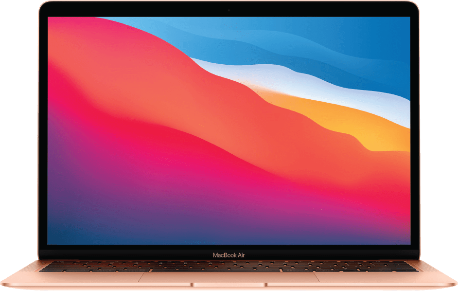 Macbook Air 13" 2020, M1 8 Cores, 8GB, 7 Core GPU (Magyar billentyűzet) Gold - Mobile Shark